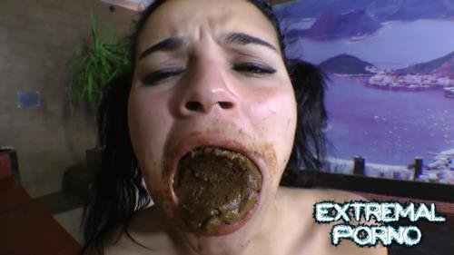 Cristiane Fatally - Scat Direct Into Mouth - Eat My Shit and Not My Bread (SG-Video)